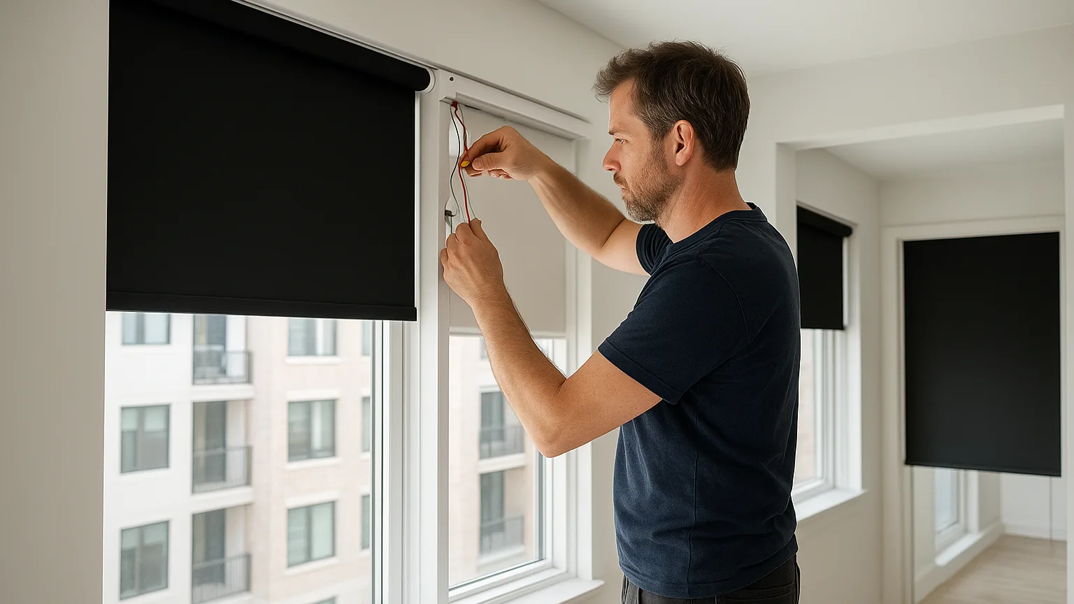 building blackout pockets into condo floor plans